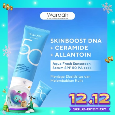 WARDAH UV Shield Aqua Fresh Sunscreen Serum SPF 50 PA++++ 30ml