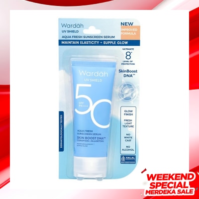 WARDAH Sunscreen SPF 50 PA+++ UV Shield Aqua Fresh Essence 30ml
