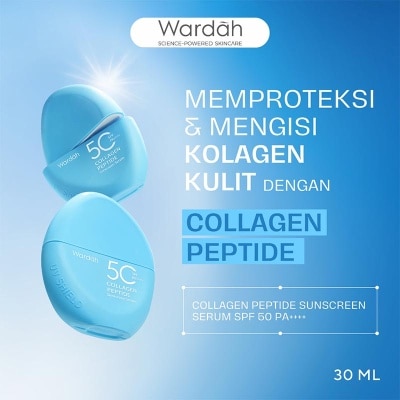 WARDAH - UV Shield Collagen Peptide Sunscreen Serum SPF 50 PA++++ 30ml