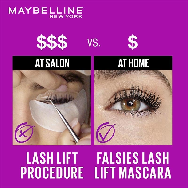 Mascara Waterproof Maybelline The Falsies Lash Lift Waterproof - Very Black