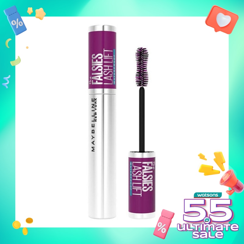Promo Harga Maybelline The Falsies Lash Lift Waterproof Mascara 30 gr - Watsons