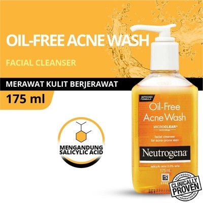 NEUTROGENA Oil-Free Acne Wash 175ml