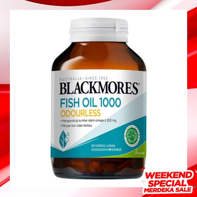 BLACKMORES Blackmores Odourless Fish Oil 1000 90'S