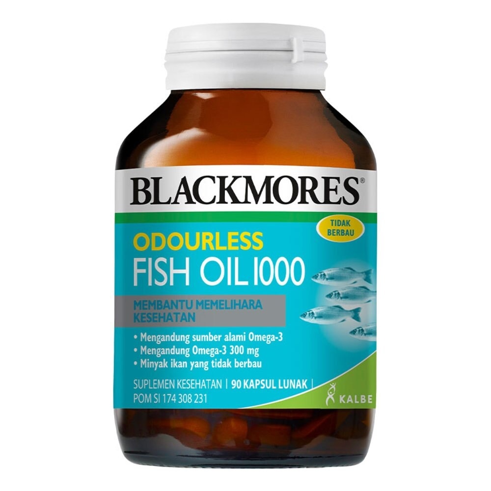 Odourless Fish Oil 1000 90s