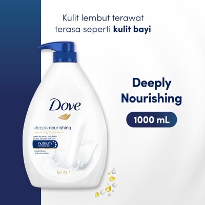 DOVE Body Wash Deeply Nourishing 1L