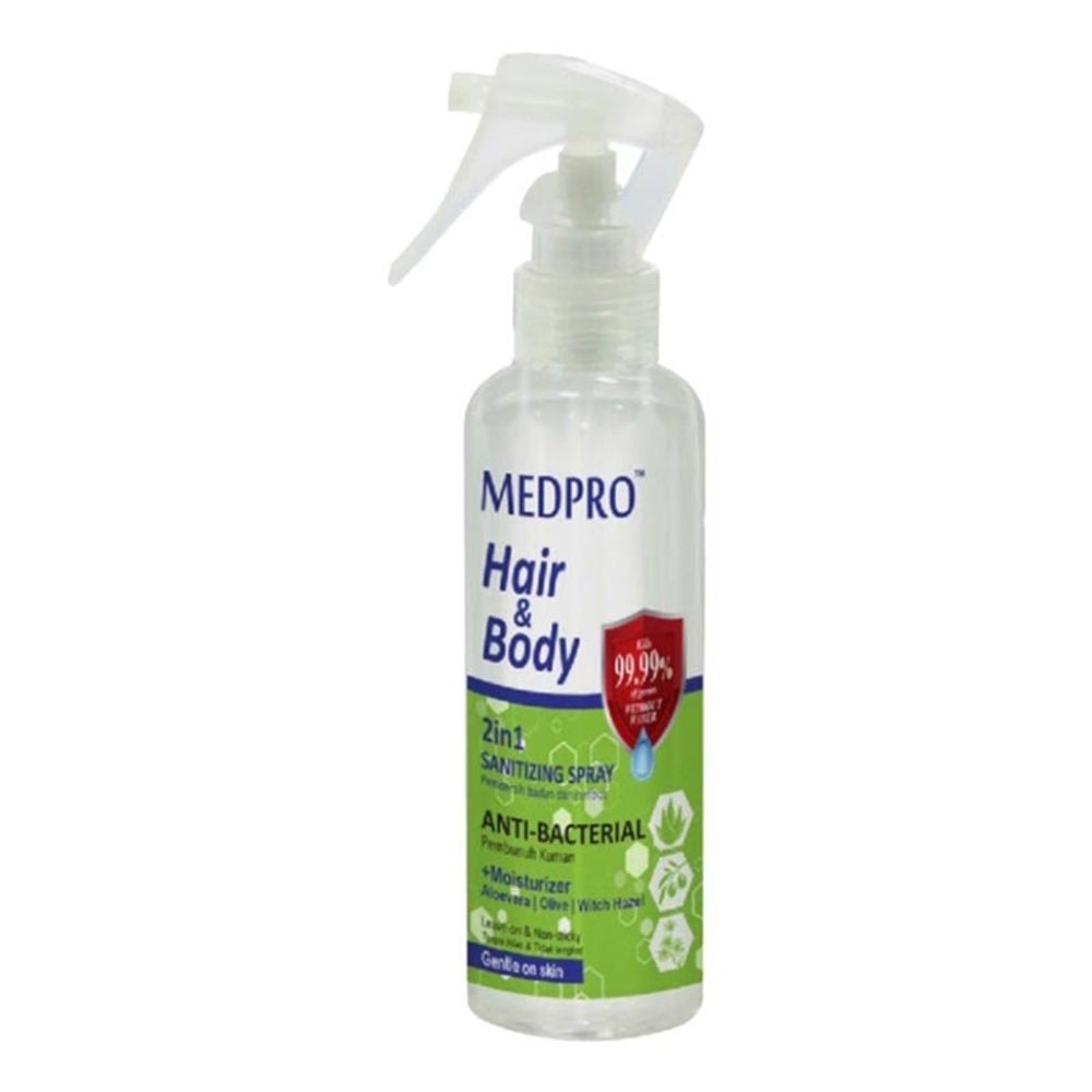 MEDPRO 2IN1 SANITZ  SPR 250ML