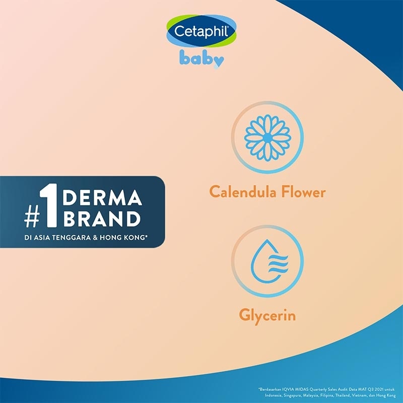 Cetaphil Baby Gentle Wash & Shampoo with Organic Calendula 400ml