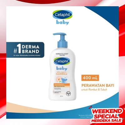 CETAPHIL Cetaphil Baby Gentle Wash &. Shampoo with Organic Calendula 400ml