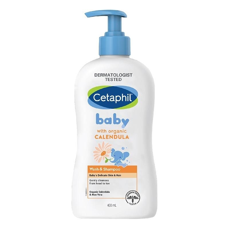 Cetaphil Baby Gentle Wash & Shampoo with Organic Calendula 400ml