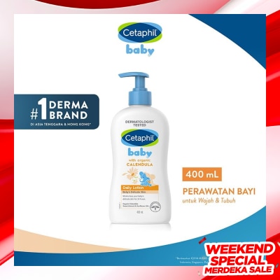 CETAPHIL Cetaphil Baby Daily Lotion with Organic Calendula 400ml