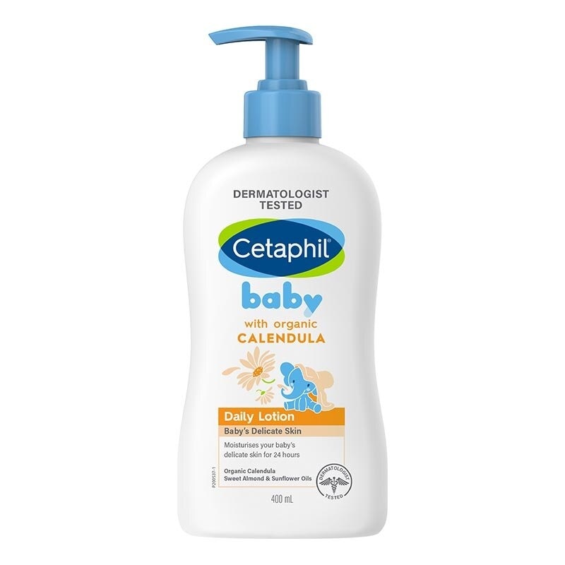 Baby Daily Lotion with Organic Calendula 400ml