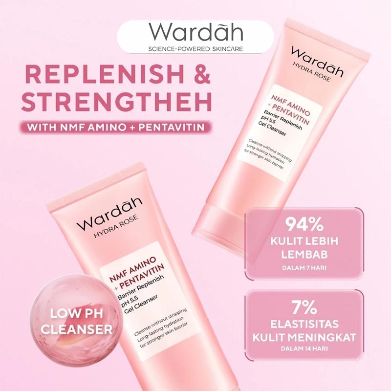 Hydra Rose Gel to Foam Cleanser