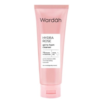 WARDAH Hydra Rose Gel to Foam Cleanser