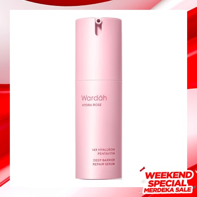 WARDAH Wardah Hydra Rose 14X Hyaluronic Pentavitin Deep Barrier Repair Serum 30ml