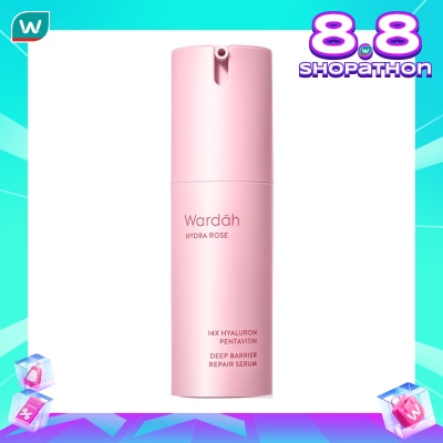 WARDAH Wardah Hydra Rose 14X Hyaluronic Pentavitin Deep Barrier Repair Serum 30ml