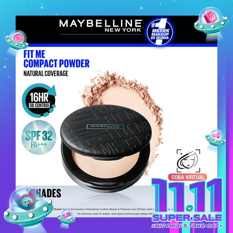 MAYBELLINE FIT ME! 12H Oil Control Powder 112
