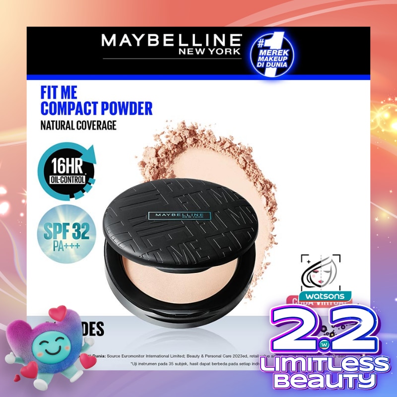 MAYBELLINE FIT ME! 12H Oil Control Powder 112