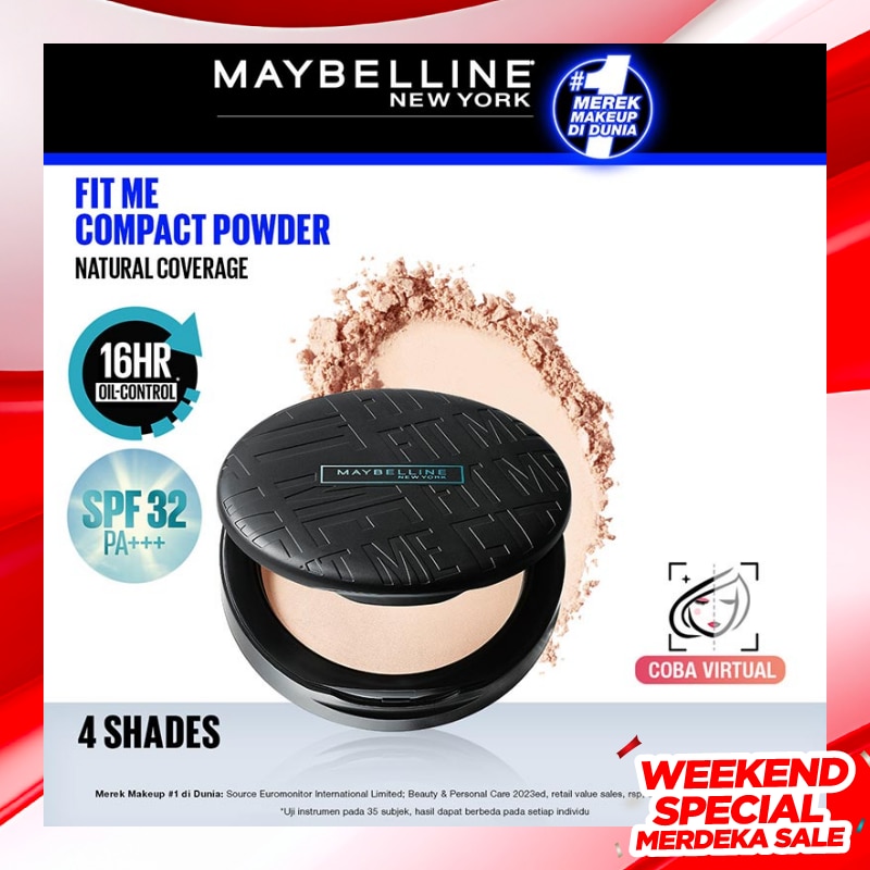 MAYBELLINE FIT ME! 12H Oil Control Powder 112