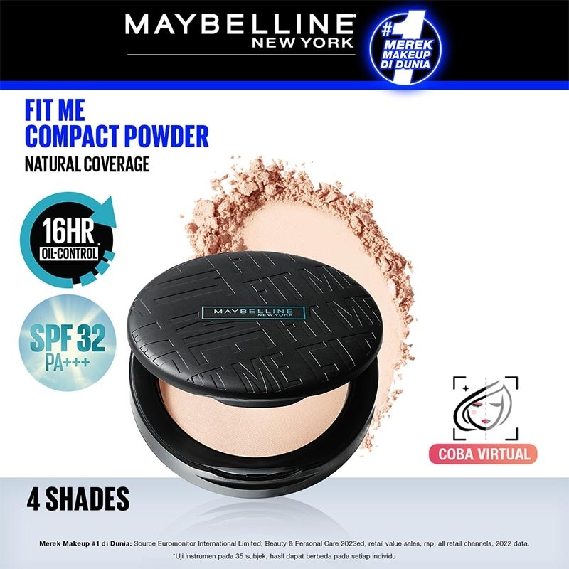 MAYBELLINE FIT ME! 12H Oil Control Powder 112