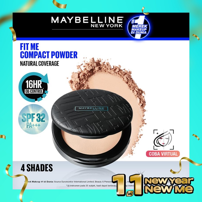 MAYBELLINE FIT ME! 12H Oil Control Powder 120