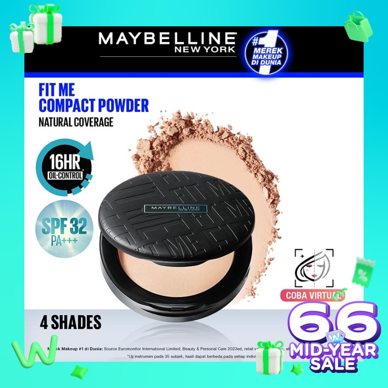 MAYBELLINE FIT ME! 12H Oil Control Powder 120