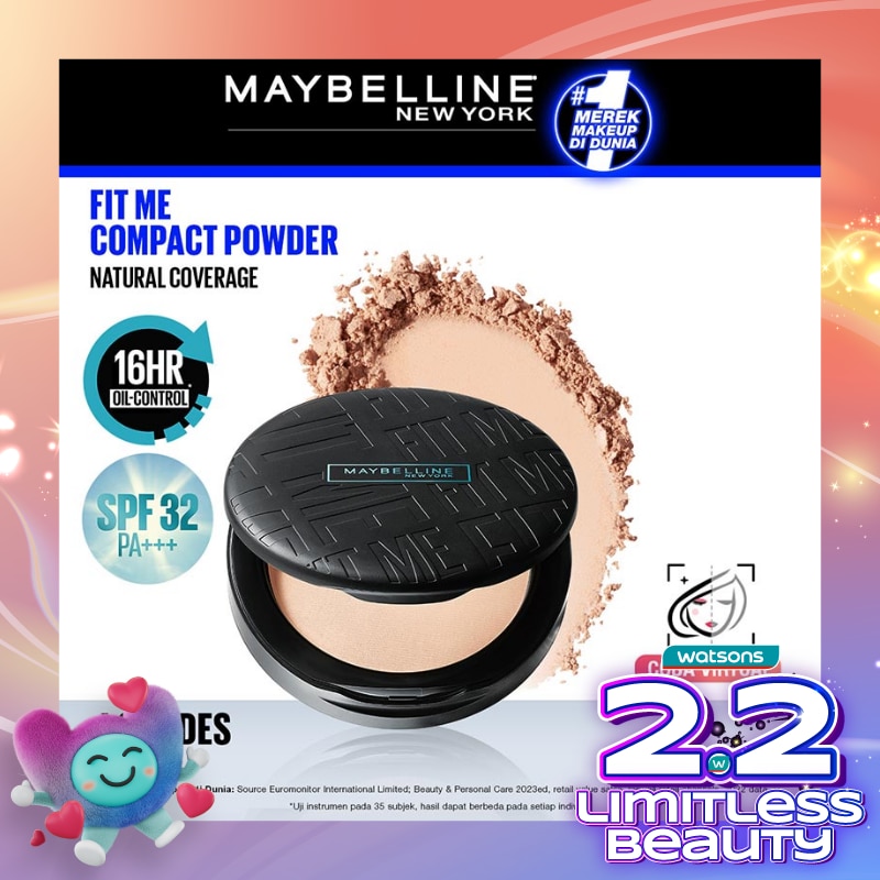 MAYBELLINE FIT ME! 12H Oil Control Powder 120
