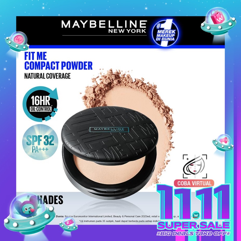 MAYBELLINE FIT ME! 12H Oil Control Powder 120