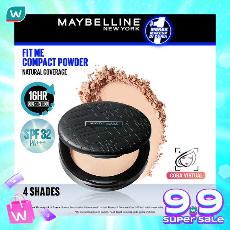 MAYBELLINE FIT ME! 12H Oil Control Powder 120