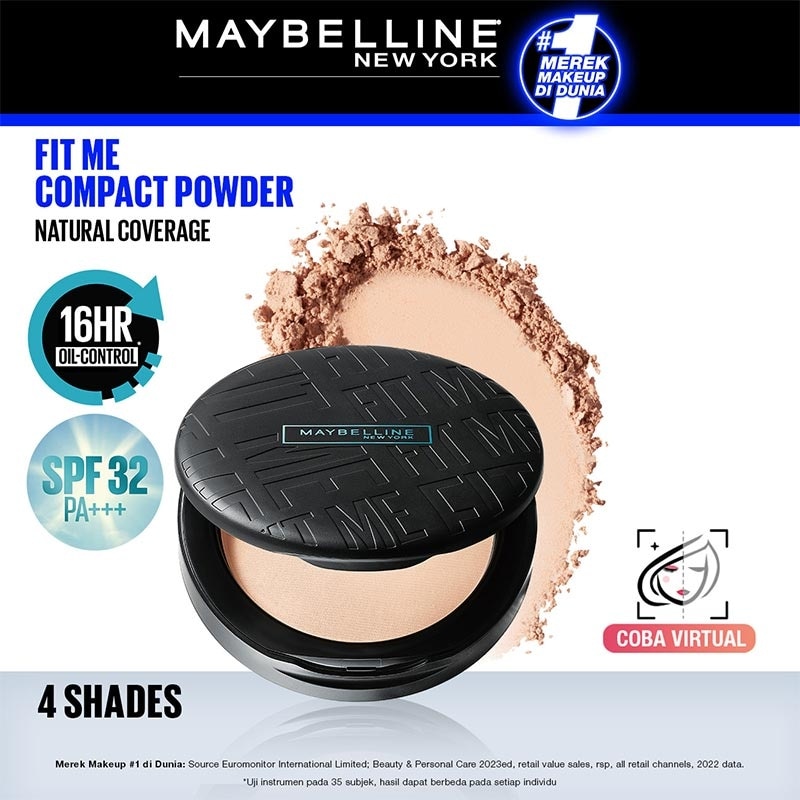 MAYBELLINE FIT ME! 12H Oil Control Powder 120