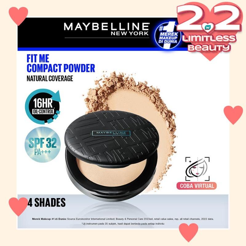 FIT ME! 12H Oil Control Powder 118