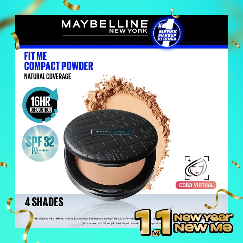 MAYBELLINE FIT ME! 12H Oil Control Powder 128