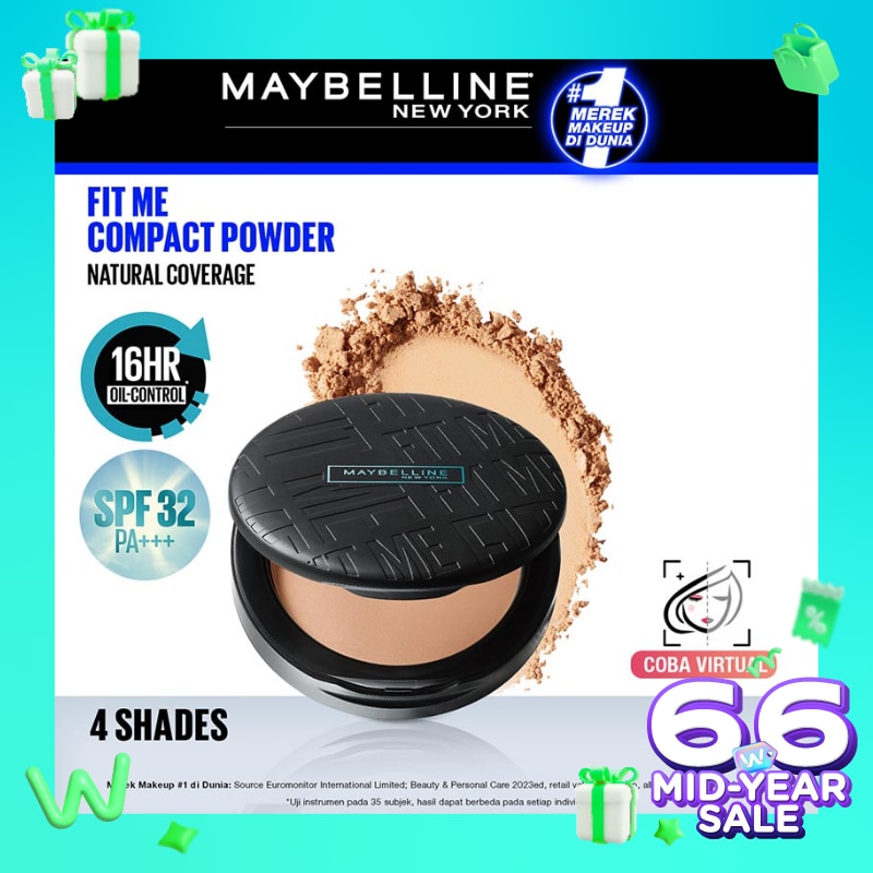 MAYBELLINE FIT ME! 12H Oil Control Powder 128