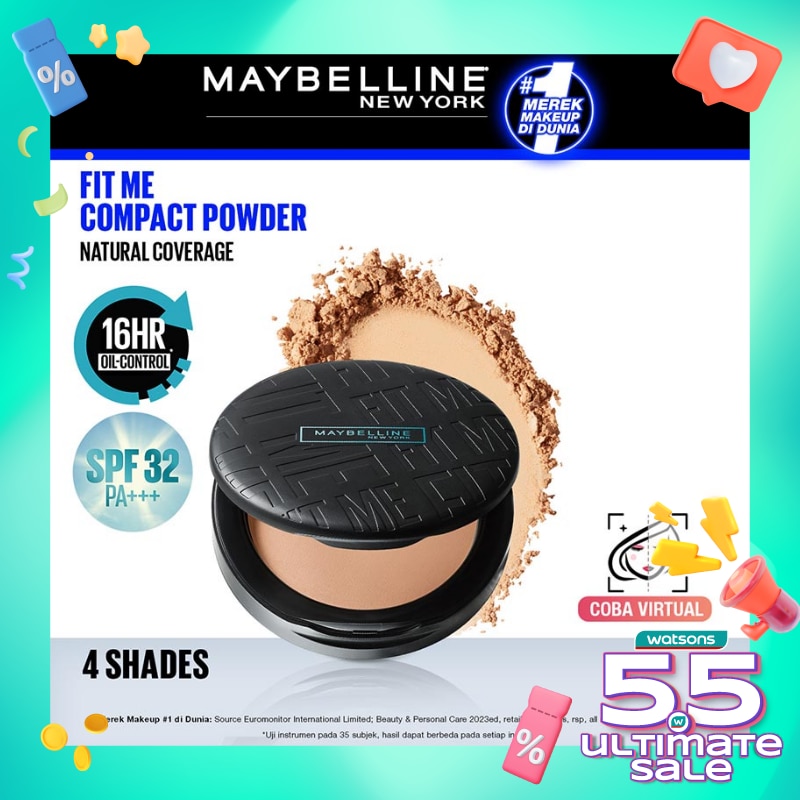 MAYBELLINE FIT ME! 12H Oil Control Powder 128
