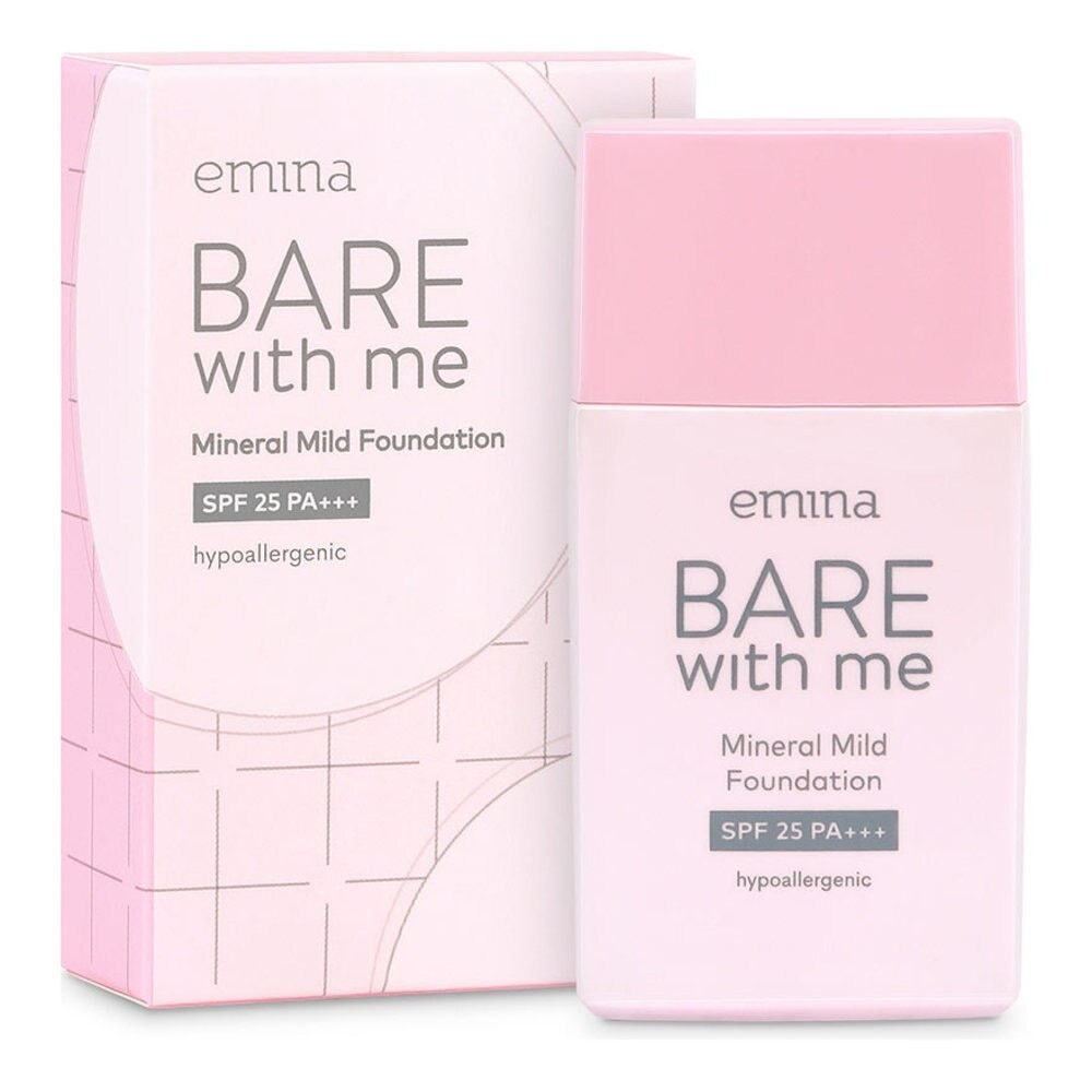Bare With Me Mineral Mild Foundation 02 Natural 30ml