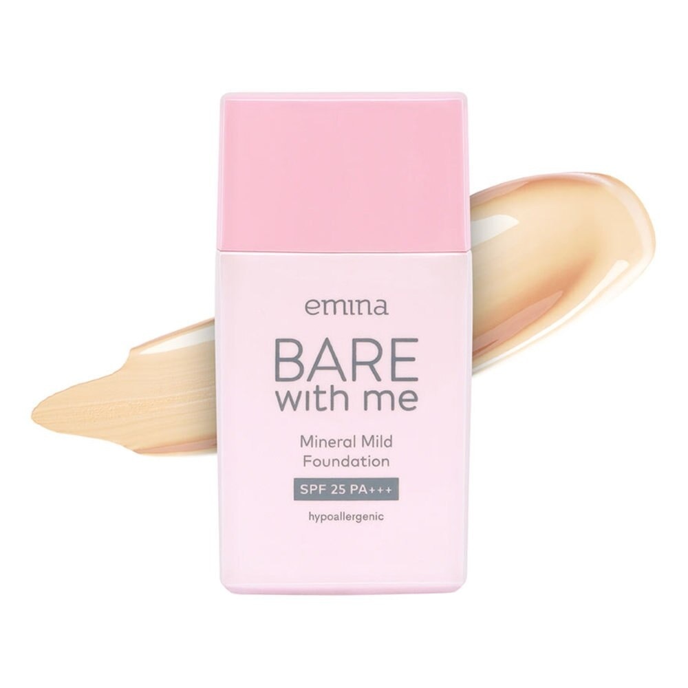 Bare With Me Mineral Mild Foundation 02 Natural 30ml