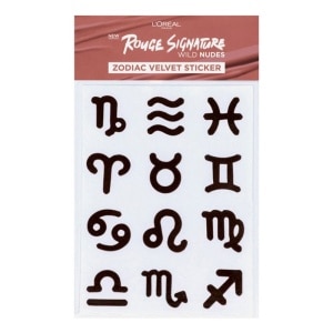 LOREAL ZODIAC VELVET STICKER