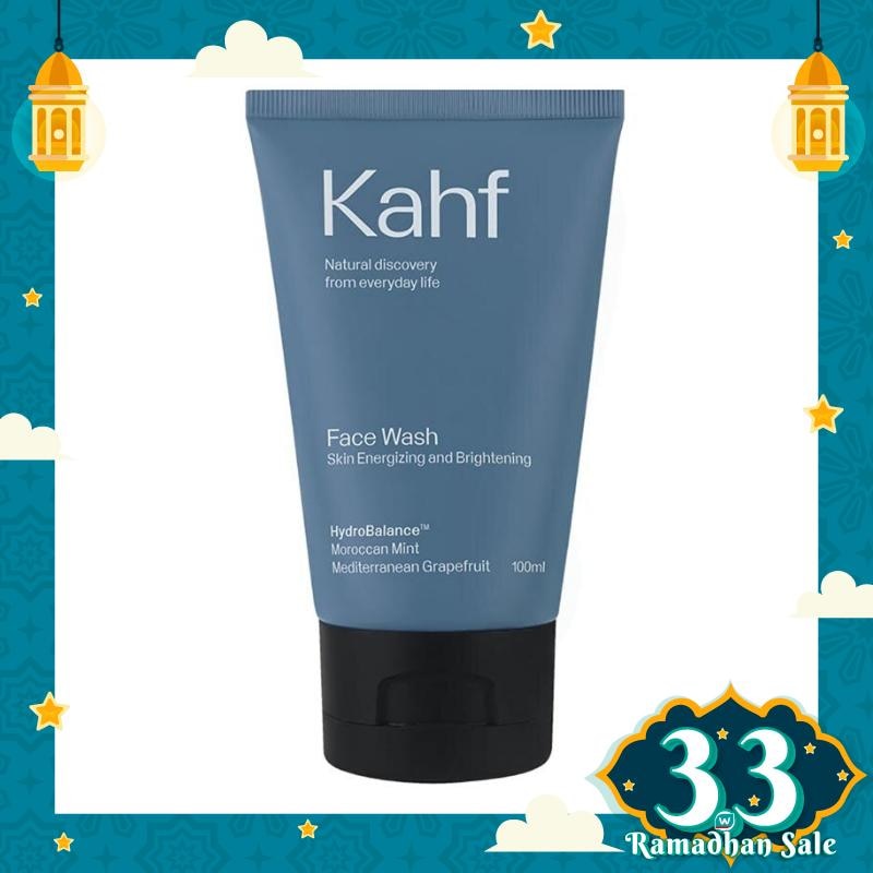 Promo Harga Kahf Face Wash Skin Energizing and Brightening 100 ml - Watsons