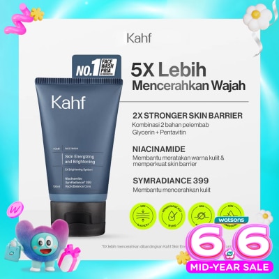 KAHF - Skin Energizing and Brightening Face Wash 100ml