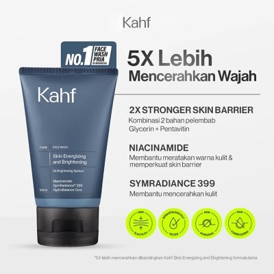 KAHF - Skin Energizing and Brightening Face Wash 100ml