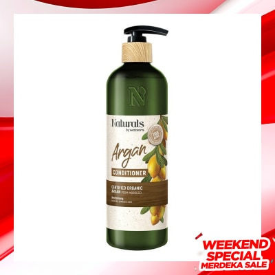 NATURALS BY WATSONS Argan Conditioner 490ml