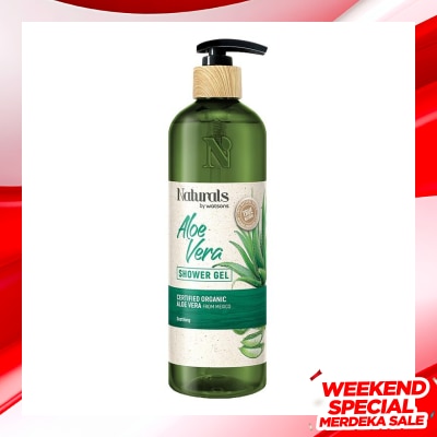 NATURALS BY WS Aloe Vera Shower Gel 490ml