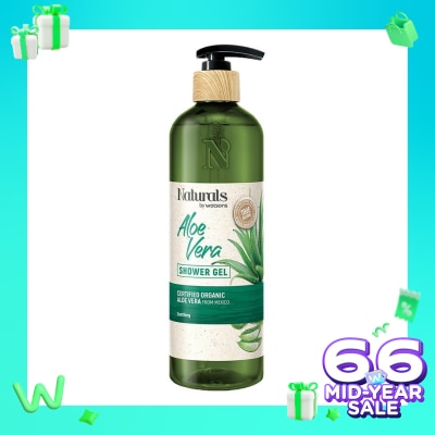 NATURALS BY WS Aloe Vera Shower Gel 490ml