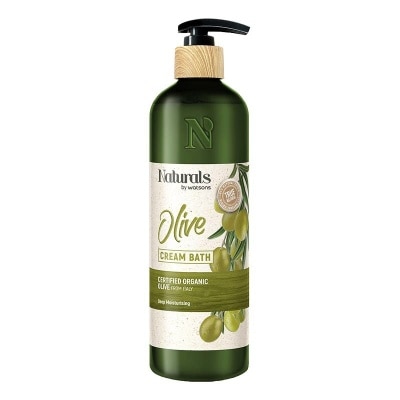 NATURALS BY WATSONS Olive Cream Bath 490ml