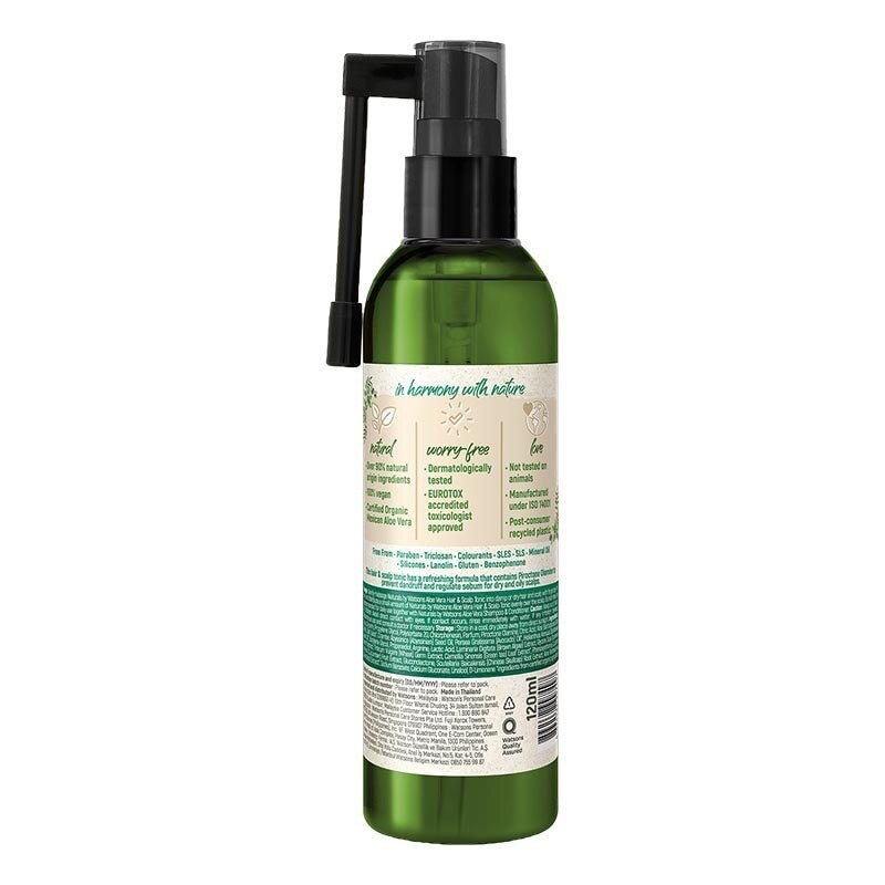 Naturals by Watsons Aloe Vera Hair & Scalp Tonic 120Ml