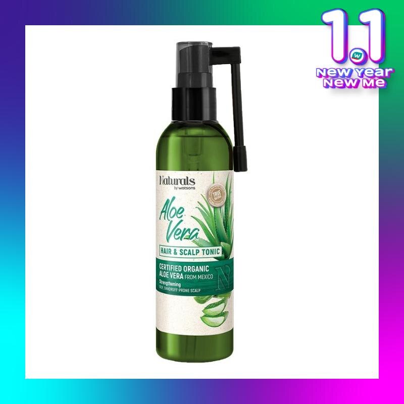 Naturals by Watsons Aloe Vera Hair & Scalp Tonic 120Ml