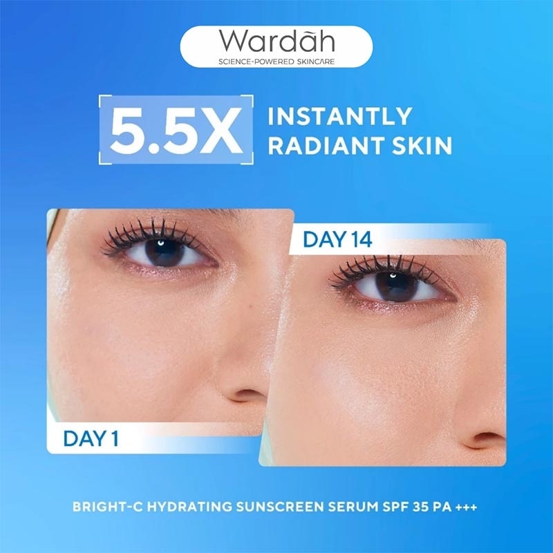 UV Shield Bright-C Hydrating Sunscreen Serum SPF 35 PA+++ with Ultra ThinVeil Technology 40ml