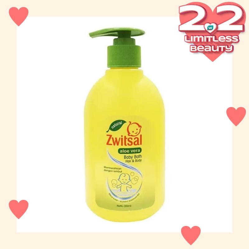 Zwitsal Baby Bath Natural 2 In 1 Hair & Body 300ml