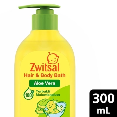 ZWITSAL Zwitsal Baby Bath Natural 2 In 1 Hair & Body 300ml