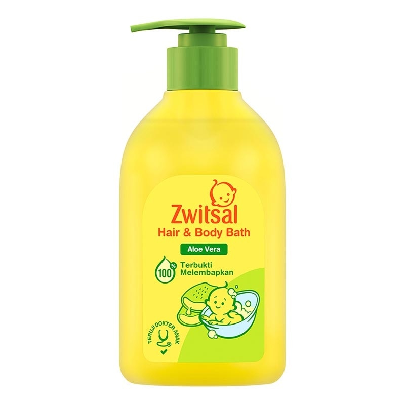 Zwitsal Baby Bath Natural 2 In 1 Hair & Body 300ml