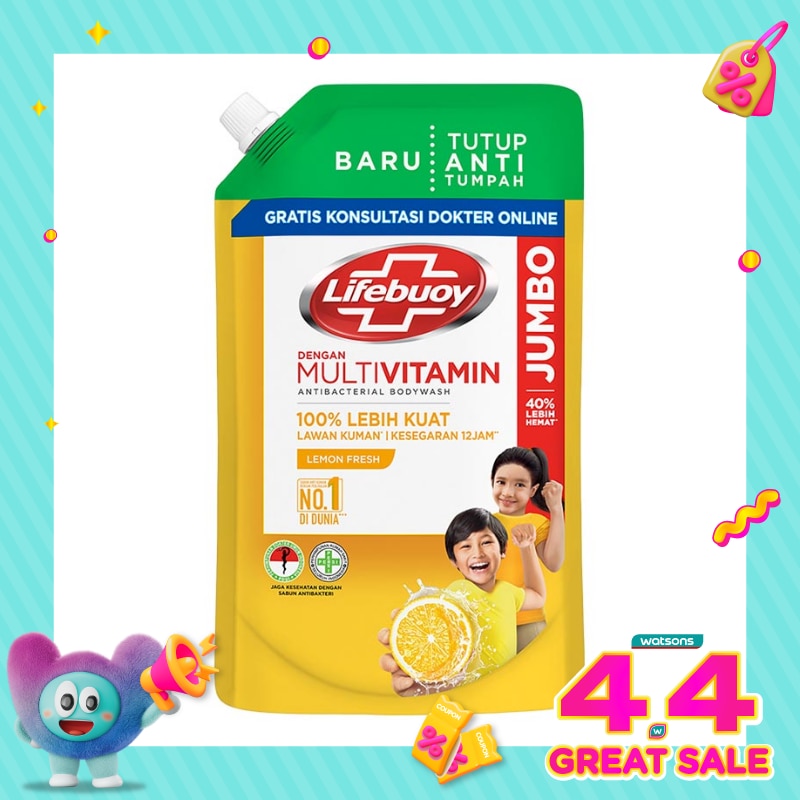 Sabun Mandi Cair Lemon Fresh Refill 800ml